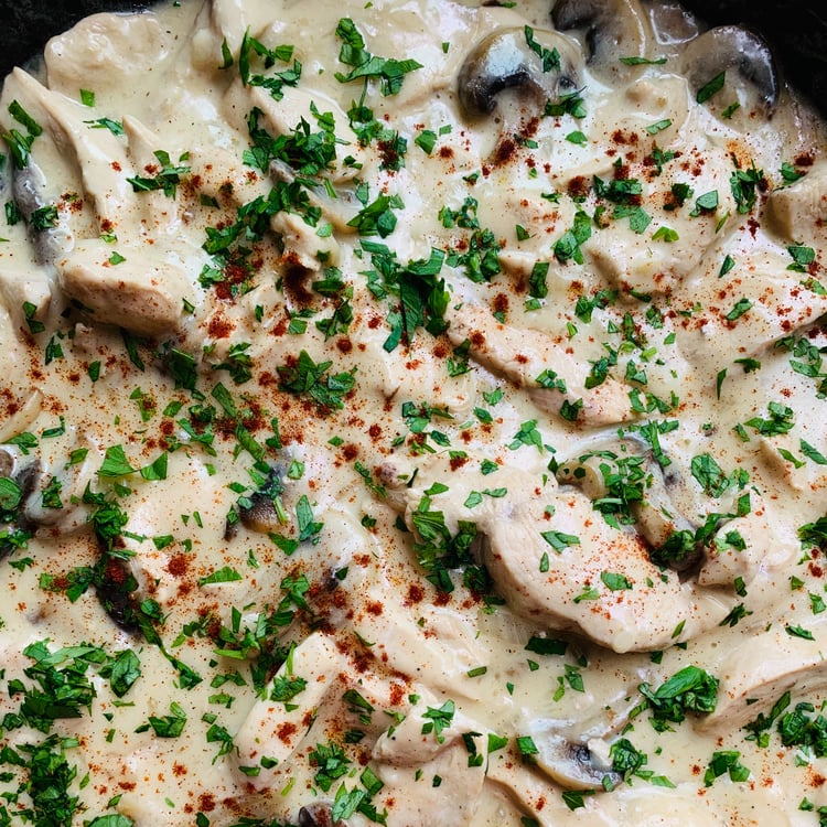 Chicken Stroganoff
