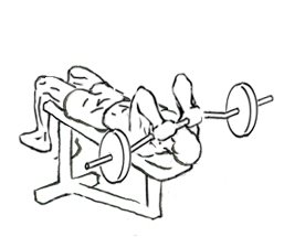 Decline-close-grip-bench-to-skull-crusher-1