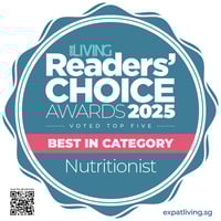 Expat Living Readers Choice Award 2025 - Nutritionist