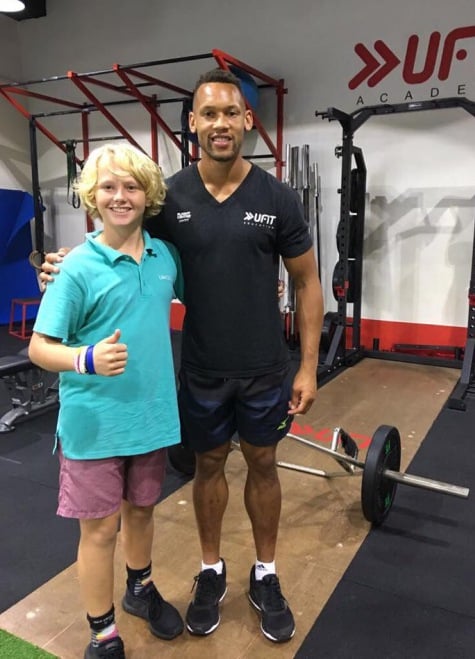 Jules got to meet and train with one of England's top pro rugby player Dan Norton at the UFIT Rugby Development Camp.
