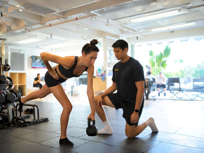 Physiotherapy rehab for injury