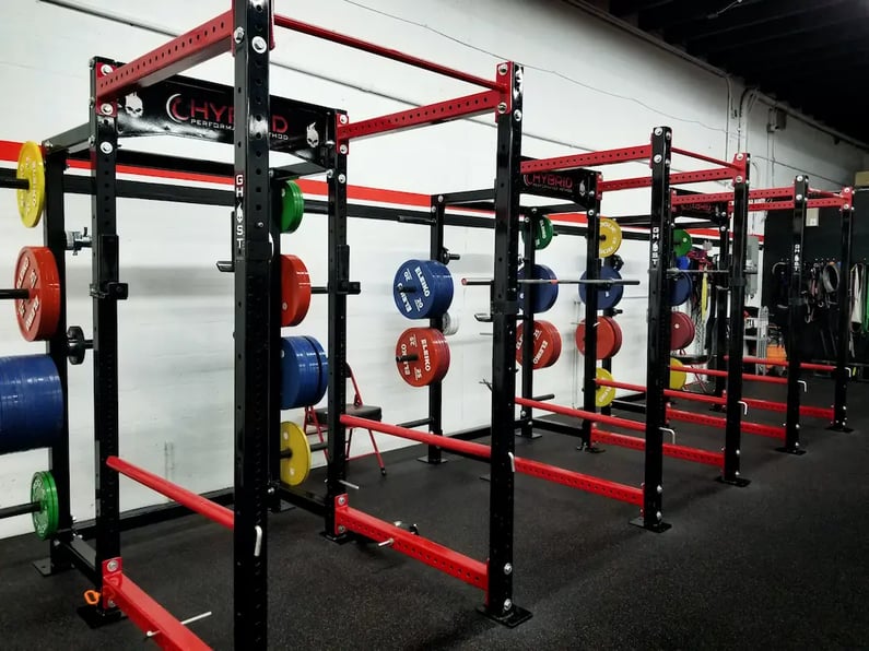 Powerlifting gym
