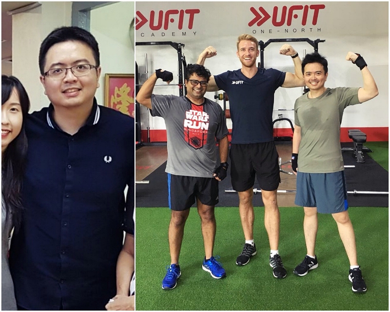Sheer hard work and consistency led to Brandon's amazing physical transformation within 12 months of training with UFIT!