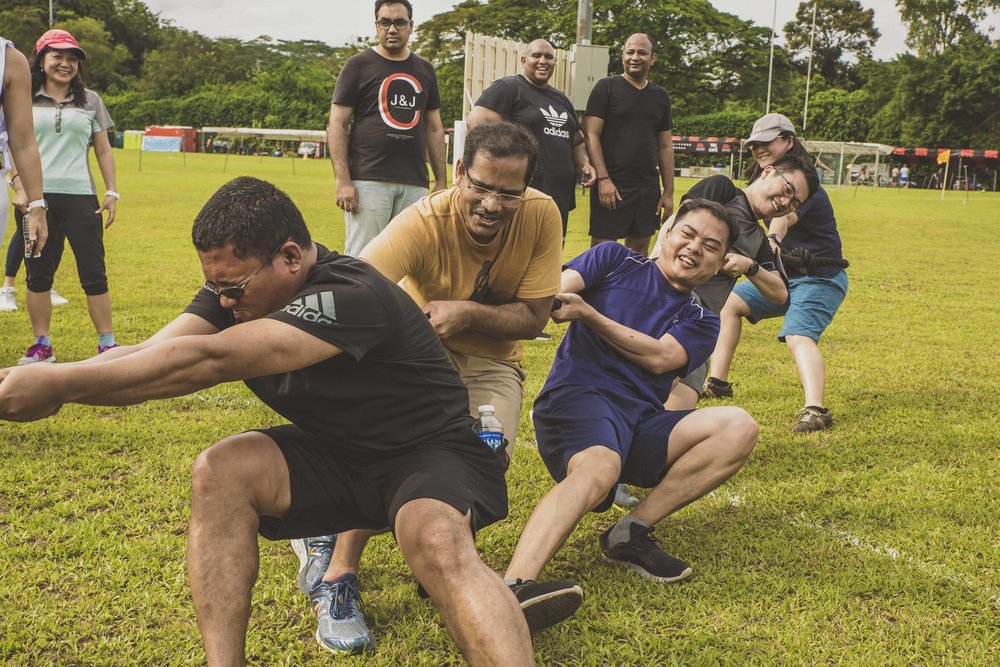 Standard Chartered team building event, CrossFit Bukit Timah