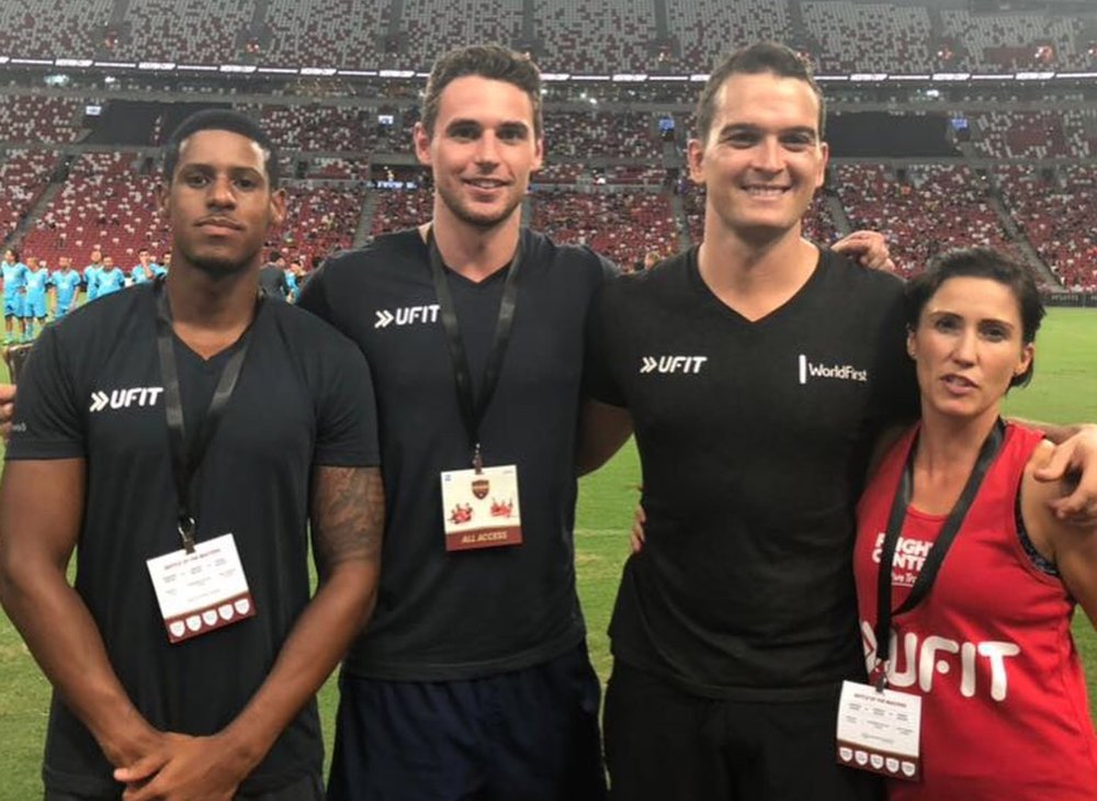 Physio support for the Liverpool vs Arsenal football event
