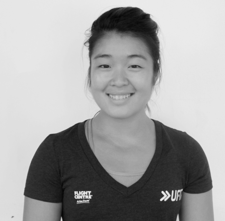 Melanie Lim is a certified CrossFit coach and personal trainer, accumulating over 200 hours of coaching in various landscapes in Asia. She has experience building boxes and communities around the common goal of achieving fitness, and finds motivation in seeing her clients desire and pursue change aggressively.