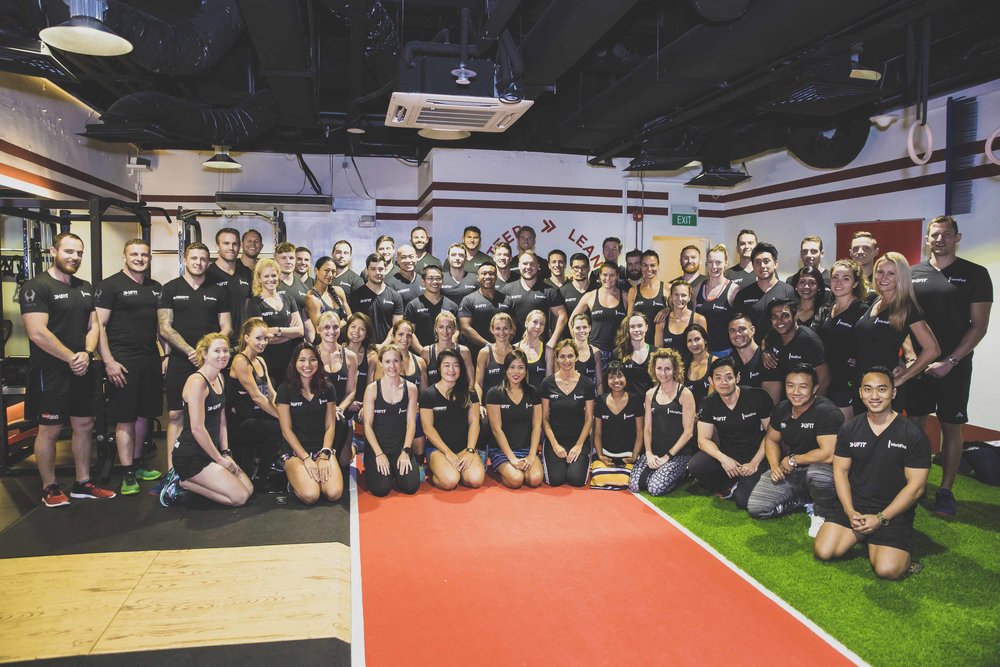 Opening of UFIT Orchard gym, with UFIT's 50 staff
