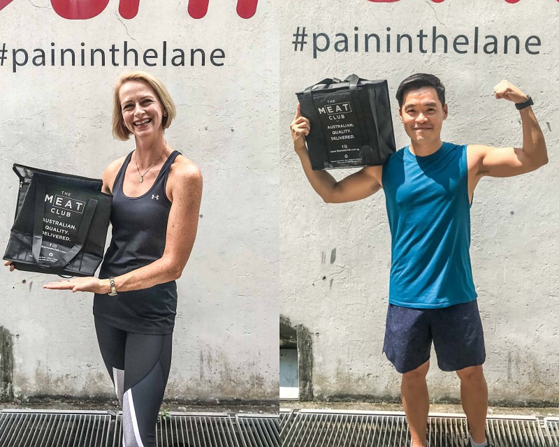 Lee-Ann and Leonard feeling great inside and out after completing the challenge!