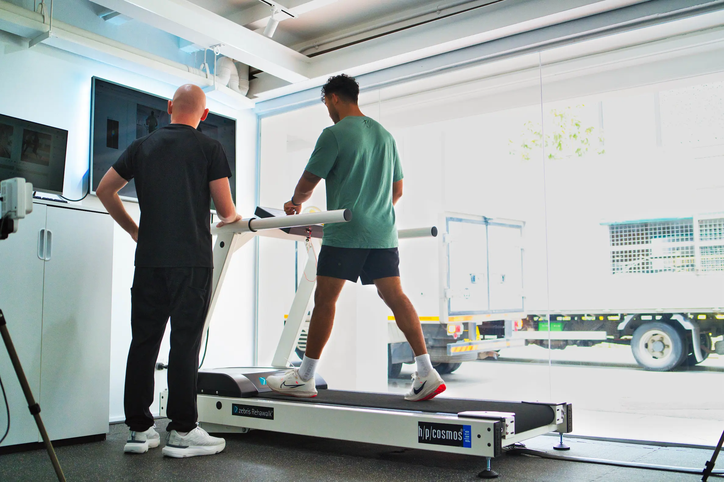 Podiatry clinic - Gait Analysis with client